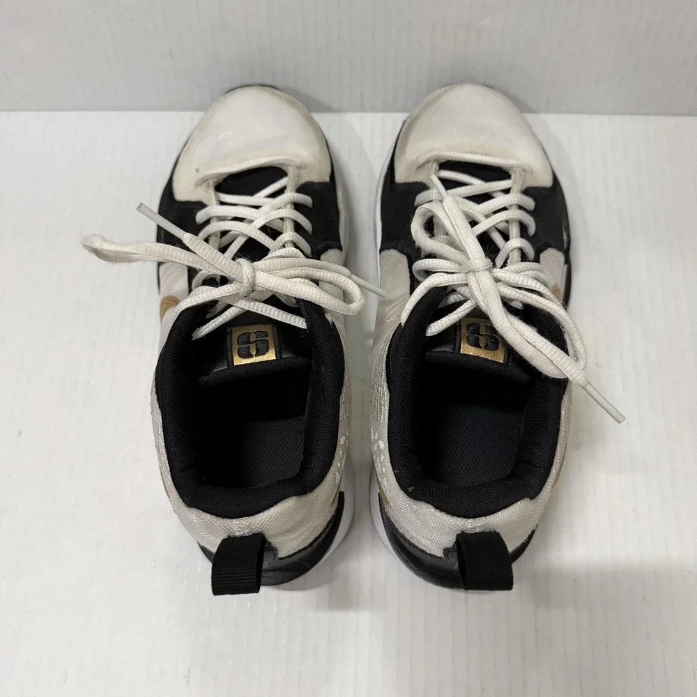 Nike Sabrina 2 Shoes Youth 6.5Y Gold Quest Basketball Sneakers FQ7377-001
